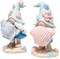 Coastal Ocean Gnome Figurines – Hand-Painted Resin Beach Gnomes with Seashell & Starfish Hats, Summer Sea Decorations for Indoor Home, Bedroom & Tabletop, for Ocean Lovers